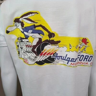 Camiseta vintage Race FOULGER FORD. Foto 1 de 4