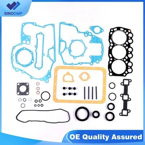 L3E Engine Full Overhaul Gasket Kit For Mitsubishi Tractor Loader Generator - Picture 1 of 7