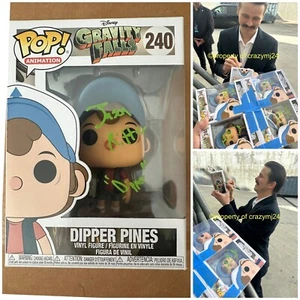 Jason Ritter Signed Dipper Pines Gravity Fall Funko Proof Autograph SWAU COA - Picture 1 of 5
