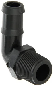 Banjo Barbed Hose Fitting,Hose ID 1/4",NPT HB025-90 - Picture 1 of 2