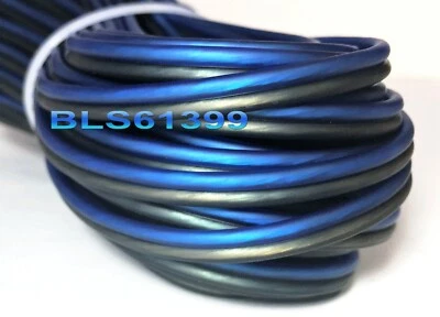 VITAL WAVE/AP 30' ft SuperFlex Blue Black 18 Gauge SPEAKER WIRE Cable Home Car Audio Wiring