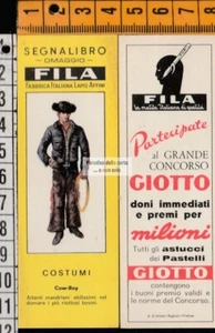 ROW PENCILS PASTELS GIOTTO, BOOKMARK - COSTUMES, COWBOY - Picture 1 of 1