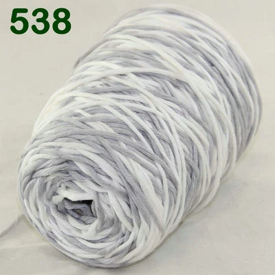 Sale New 1 Cone x 400gr Soft Cotton Chunky Super Bulky Shawls Hand Knitting Yarn - Image 1 of 4