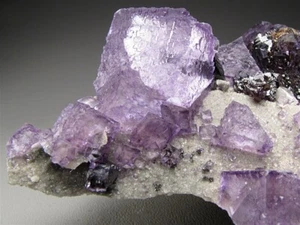 Fluorite and Sphalerite Elmwood Mine Smith County Tennessee - Picture 1 of 10