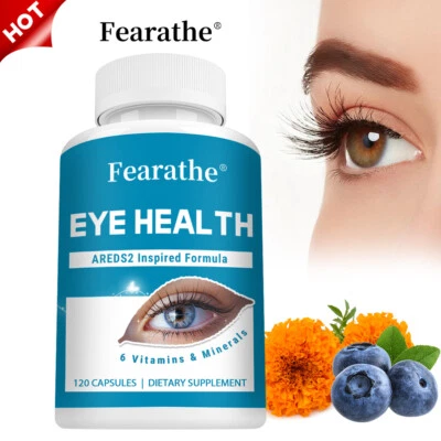 FEARATHE AREDS 2 Inspired Formula Eye Health Support – Läuft ab 09/2026