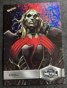 2021 SkyBox Metal Universe Marvel Spider-Man Knull #142 Grandiose SP - Picture 1 of 2