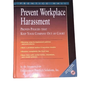 BOOK Prevent Workplace Harassment Proven Policies That Keep Your Company Out of - Imagen 1 de 2