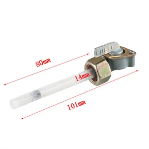 Moped Gas Fuel Tank Petcock Fit 49cc 50cc 66cc 80cc Motorised Bicycle - Imagen 1 de 7
