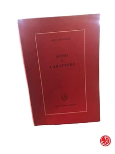 OTTO WEININGER - SESSO E CARATTERE - Foto 1 di 2