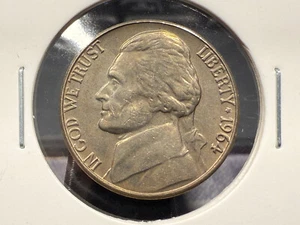 1964-D United States Jefferson Nickel Monticello 5¢ 5 Cents SP4272 - Picture 1 of 2