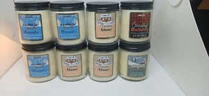Christmas Candle Lot Of (8) Eight 6.5 Oz Candles - Picture 1 of 5