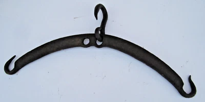 Outil ancien Palonnier pour vigne et travaux agricoles Attelage cheval âne mule - Photo 1/3