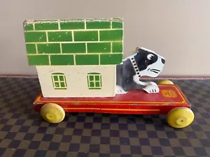 RARE 1928 Hustler Toy Corp. Watch Dog Pull Toy - Excellent Condition - Picture 1 of 7