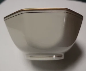 Fitz and Floyd Palais Gold Trim Octagonal Bowl - Picture 1 of 9