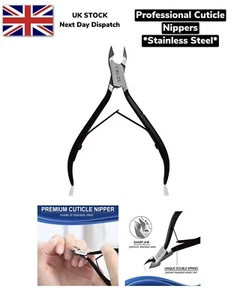 Nagelhautentferner Profi Nagelhautzange Edelstahl Nagelpflege UK - Bild 1 von 16