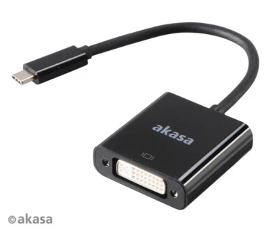 Akasa AK-CBCA09-15BK Type-C to DVI Converter - Image 1 of 2