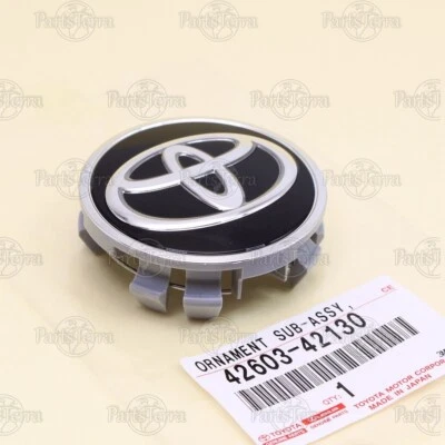 42603-42130 OEM Genuine Toyota RAV4 VENZA MIRAI C-HR Wheel Hub Ornament Sub-Assy - Image 1 of 4