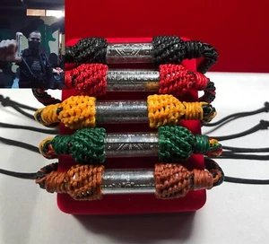 thai Amulet Maha Ut Khao Or Takrud Wrist Braided Protect All Real Guarantee Rare - Picture 1 of 15