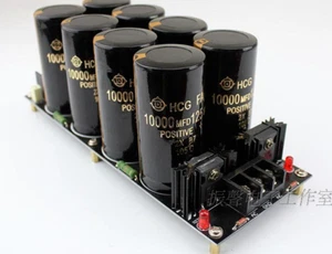 8 * 10000UF 125V Capacitor Rectifier Filter Power Board Power Amplifier PCB - Picture 1 of 5