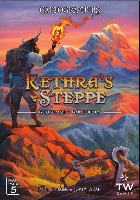 Cartographers Map Pack 5: Kethra's Steppe - Redtooth & Goldbelly - Image 1 of 1