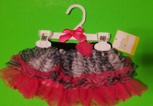 Nwts Baby Starters Rashti & Rashti Infant Girl Size 3Mths Pink & Black Skirt