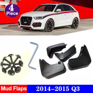 Splash Guards Mud Flaps For Audi Q3 2014-2015 - Bild 1 von 4