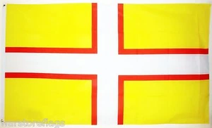DORSET COUNTY FLAG 5 X 3 English Weymouth DORCHESTER NEW STYLE - Picture 1 of 1
