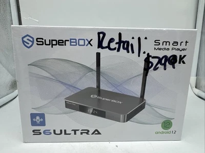SUPERBOX S6 ULTRA 2025 Model New In Box - Retails $799 - BRAND NEW SEALED - Image 1 of 4