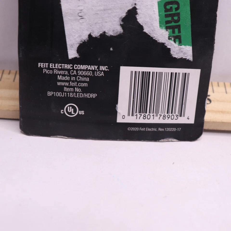 Feit Electric 100-Watt Equivalent R7s 118MM R7 Base LED Light Bulb, Bright White - Image 1 of 4