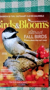 SMALL PAPERBACK BOOK BIRDS & BLOOMS FALL BIRDS OCTOBER/NOVEMBER 2024 ADDITION - Picture 1 of 24