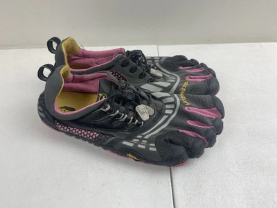 Zapatos descalzos para mujer Vibram cinco dedos negros/rosa/grises talla 40 Foto 1 de 4