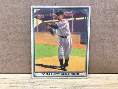 1941 Play Ball Charlie Charley Gehringer #19 Detroit Tigers Playball Card - Image 1 of 4