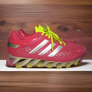 Adidas Infrared Springblade Running Shoes Mens Pink And Yellow Size 7 US, 6.5 UK - Picture 1 of 19