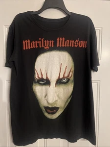 Marilyn Manson Large Vintage Black T-Shirt - Picture 1 of 10