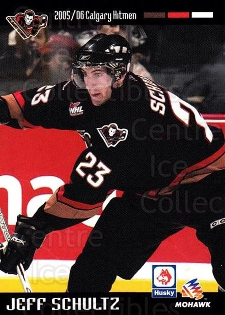 2005-06 Calgary Hitmen #18 Jeff Schultz - Image 1 of 1
