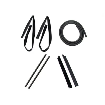 Kit de canal de barrido de ventana de sello de puerta, izquierda y derecha para Dodge Dakota 1987-1996 Foto 1 de 3