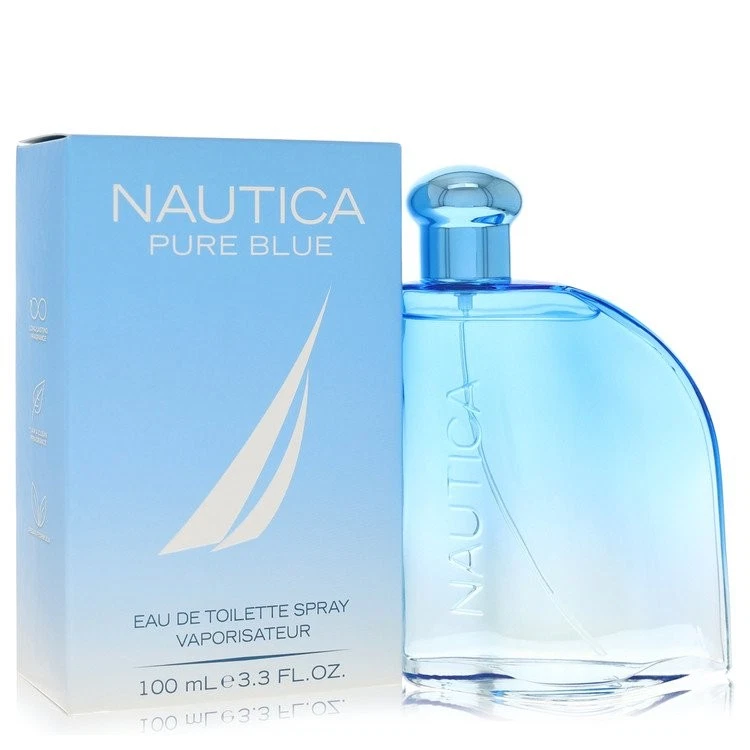 Nautica Pure Blue de Nautica Eau De Toilette Spray 3,3 OZ Foto 1 de 1