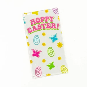 Hoppy Easter 4x6 Glass Window made using LEGO part - B3 Customs - Picture 1 of 1