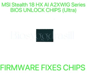 MSI Stealth 18 HX AI A2XWIG Series, ADMIN NO PASSWORD BIOS CHIP (Ultra) - Afbeelding 1 van 1