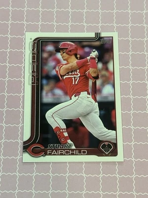 2025 Topps Series 2 Stuart Fairchild #608 Cincinnati Reds (T) - Image 1 of 2