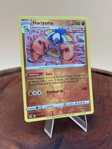 HARIYAMA 143/264 FUSION STRIKE POKEMON (REVERSE HOLO, NM) - Picture 1 of 2