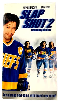 Slap Shot 2: Breaking the Ice VHS (2002) NEW SEALED WATERMARK - Image 1 of 4