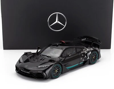 NZG 1/18 Mercedes Benz One AMG (C298) 2023 Black Carbon B66961050 - Immagine 1 di 4