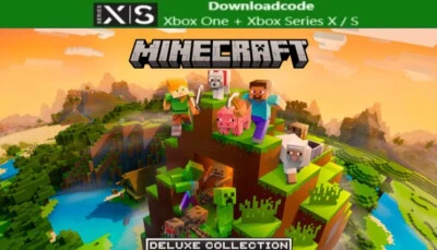 NEU für XBOX One Series X S Spiel Minecraft Deluxe Collection Game Key Email 24h - Bild 1 von 4