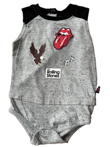 ROLLING STONES Sleeveless One Piece Sz 18 Months Infant - Picture 1 of 4