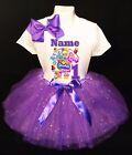 Shopkins 1st First 1 Birthday ***With NAME*** Tutu Dress Fast Shipping Purple