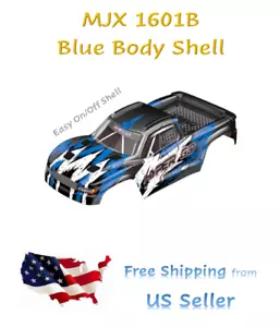 MJX Hyper Go RC H16H Truck Blue Body Shell Part 1601B Ships FREE From US Seller - Picture 1 of 7
