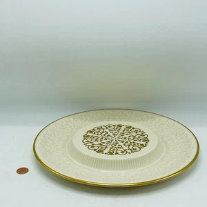 Nuevo Plato Servidor Lenox Chalet Queso y Galletas Oro 24k Desplazamiento - Imagen 1 de 8