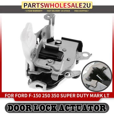 Door Latch Assembly Front Driver Side for Ford F-150 Excursion Lincoln 1999-2008 - Image 1 of 4