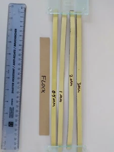 Camera light seal foam kit. Flock, 0.5, 1, 2 & 3mm. Self adhesive. UK stock. - Picture 1 of 2